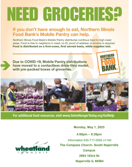 Northern IL Food Bank’s Mobile Pantry – May 1st